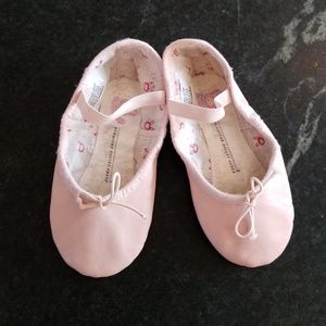 Bunnyhop ballet slippers by Bloch. Size 10.5D